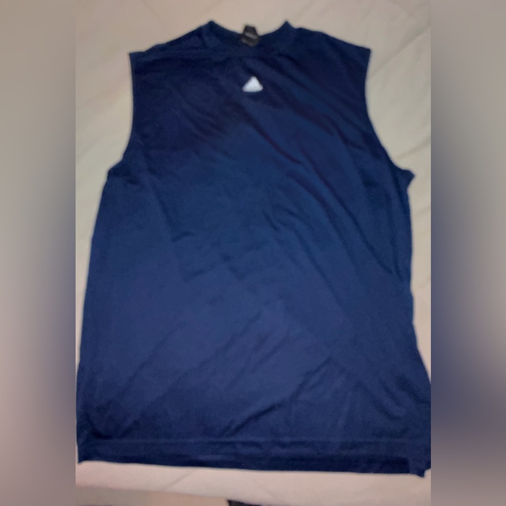 Adidas Navy Athletic Top